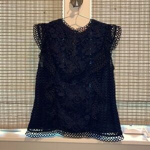 Ted Baker lace sleeveless top